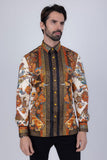 Flitstitch Rhinestone Long Sleeve Shirt