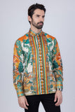 Flickerkilt Rhinestone Long Sleeve Shirt