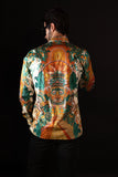 Flickerkilt Rhinestone Long Sleeve Shirt