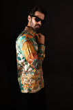 Flickerkilt Rhinestone Long Sleeve Shirt