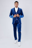 Glitterhod Velvet Rhinestone Suit