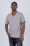 Agra V-Neck Solid T-Shirt