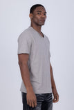Agra V-Neck Solid T-Shirt
