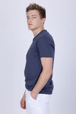 Agra V-Neck Solid T-Shirt