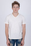 Agra V-Neck Solid T-Shirt