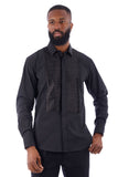 Waving Scheme Long Sleeve Shirt