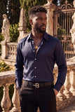 Cana Rhinestones Long Sleeve Shirt