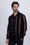 Nathan See Through Long Sleeve Shirt