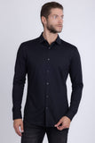 Napoleone Patterned Long Sleeve Shirt
