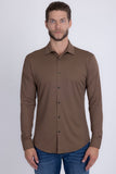 Napoleone Patterned Long Sleeve Shirt