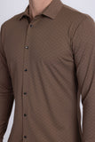 Napoleone Patterned Long Sleeve Shirt