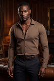 Napoleone Patterned Long Sleeve Shirt