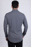 Qingdao Patterned Long Sleeve Shirt