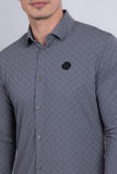 Qingdao Patterned Long Sleeve Shirt