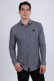 Qingdao Patterned Long Sleeve Shirt