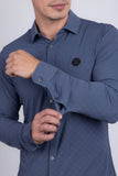 Qingdao Patterned Long Sleeve Shirt
