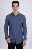 Qingdao Patterned Long Sleeve Shirt