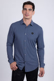 Qingdao Patterned Long Sleeve Shirt