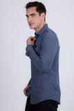 Qingdao Patterned Long Sleeve Shirt