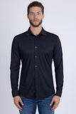 Charing Textured Long Sleeve Shirt