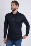 Charing Textured Long Sleeve Shirt
