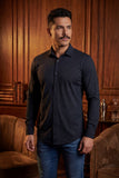 Charing Textured Long Sleeve Shirt