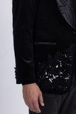 Imperial Garden Rhinestone Blazer