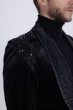 Imperial Garden Rhinestone Blazer