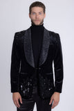 Imperial Garden Rhinestone Blazer