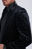 Luxe Velocity Rhinestone Blazer