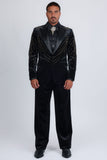 Luxe Velocity Rhinestone Blazer