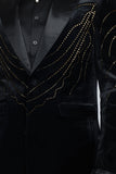 Luxe Velocity Rhinestone Blazer