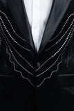Luxe Velocity Rhinestone Blazer