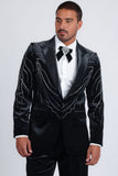 Luxe Velocity Rhinestone Blazer