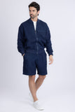 Pune Crochet Bomber Jacket