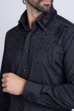 Ginza Rhinestone Long Sleeve Shirt