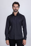 Ginza Rhinestone Long Sleeve Shirt