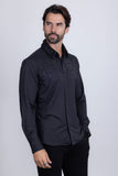 Ginza Rhinestone Long Sleeve Shirt