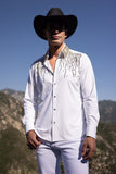 Ginza Rhinestone Long Sleeve Shirt