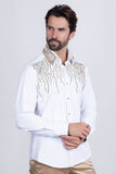 Ginza Rhinestone Long Sleeve Shirt