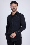 Trivon Rhinestone Long Sleeve Shirt
