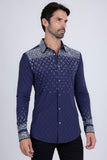 Trivon Rhinestone Long Sleeve Shirt