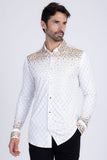 Trivon Rhinestone Long Sleeve Shirt