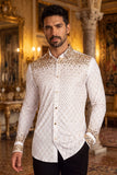 Trivon Rhinestone Long Sleeve Shirt