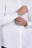 Slinket Rhinestone Long Sleeve Shirt
