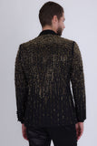 Midnight Rain Rhinestone Blazer