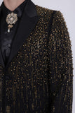 Midnight Rain Rhinestone Blazer