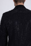 Midnight Rain Rhinestone Blazer