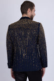 Midnight Rain Rhinestone Blazer