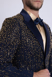 Midnight Rain Rhinestone Blazer